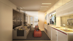 Apartamento com 1 Quarto à Venda, 57 m² em Vila Olímpia - São Paulo