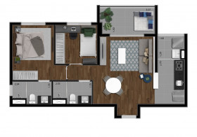 Apartamento com 2 Quartos à Venda, 55 m² em Ipiranga - São Paulo