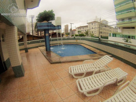 Apartamento com 2 Quartos à Venda, 70 m² em Guilhermina - Praia Grande