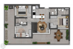 Apartamento com 2 Quartos à Venda, 49 m² em Cerqueira César - São Paulo
