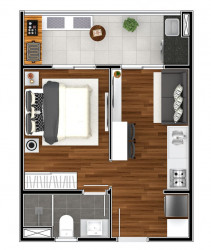 Apartamento com 2 Quartos à Venda, 38 m² em Vila Matilde - São Paulo