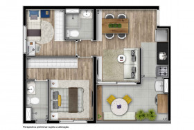 Apartamento com 2 Quartos à Venda, 56 m² em Pinheiros - São Paulo