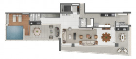 Apartamento com 3 Quartos à Venda, 158 m² em Brooklin - São Paulo