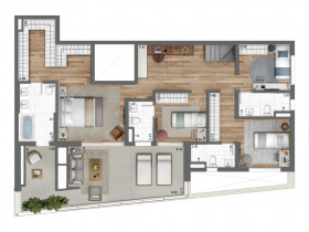 Apartamento com 3 Quartos à Venda, 158 m² em Brooklin - São Paulo