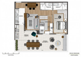Apartamento com 2 Quartos à Venda, 57 m² em Barra Funda - São Paulo