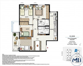 Imóvel com 2 Quartos à Venda, 57 m² em Todos Os Santos - Rio De Janeiro