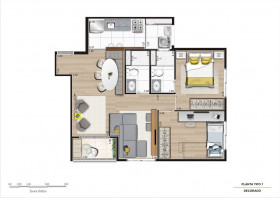 Apartamento com 2 Quartos à Venda, 44 m² em Limão - São Paulo