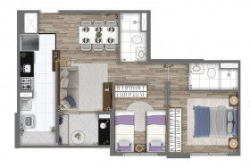 Apartamento com 3 Quartos à Venda, 75 m² em Morumbi - São Paulo