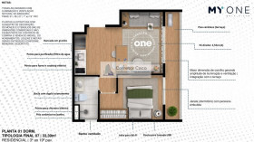 Apartamento com 1 Quarto à Venda, 34 m² em Bela Vista - São Paulo