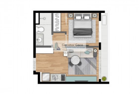 Apartamento com 1 Quarto à Venda, 32 m² em Vila Mariana - São Paulo