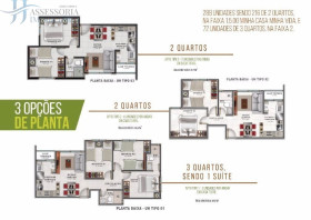 Apartamento com 3 Quartos para Alugar ou Temporada, 59 m² em Planalto - Natal