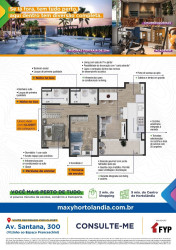 Imóvel com 2 Quartos à Venda, 56 m² em Parque Ortolândia - Hortolândia