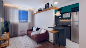 Apartamento com 1 Quarto à Venda, 42 m² em Jardim Leme - São Paulo