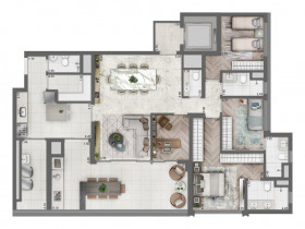 Apartamento com 4 Quartos à Venda, 170 m² em Vila Clementino - São Paulo