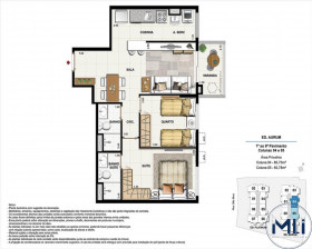 Imóvel com 2 Quartos à Venda, 57 m² em Todos Os Santos - Rio De Janeiro