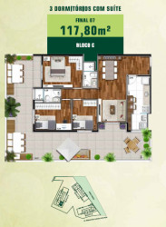 Apartamento com 2 Quartos à Venda, 57 m² em Jardim Tupanci - Barueri