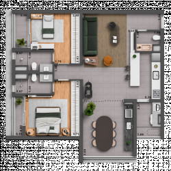 Apartamento com 2 Quartos à Venda, 82 m² em Pinheiros - São Paulo