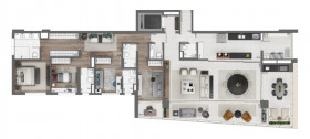 Apartamento com 3 Quartos à Venda, 158 m² em Brooklin - São Paulo