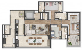 Apartamento com 3 Quartos à Venda, 174 m² em Perdizes - São Paulo