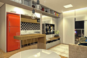 Apartamento com 1 Quarto à Venda, 35 m² em Anália Franco - São Paulo