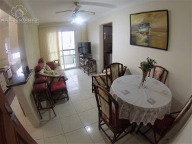 Apartamento com 2 Quartos à Venda, 70 m² em Guilhermina - Praia Grande