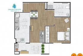 Apartamento com 2 Quartos à Venda, 60 m² em -- - --
