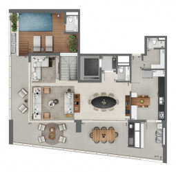 Apartamento com 3 Quartos à Venda, 158 m² em Brooklin - São Paulo