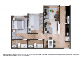 Apartamento com 2 Quartos à Venda, 59 m² em Pirituba - São Paulo