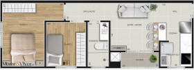 Apartamento com 2 Quartos à Venda, 49 m² em São Marcos - São José Dos Pinhais