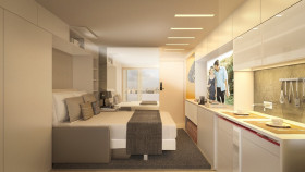 Apartamento com 1 Quarto à Venda, 57 m² em Vila Olímpia - São Paulo