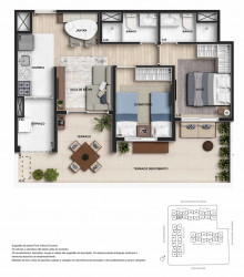 Apartamento com 2 Quartos à Venda, 51 m² em Chácara Santo Antônio - São Paulo