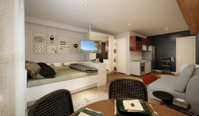 Studio com 1 Quarto à Venda, 52 m² em Higienópolis - São Paulo