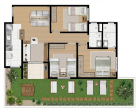 Apartamento com 2 Quartos à Venda, 55 m² em Vila Conceição - Diadema