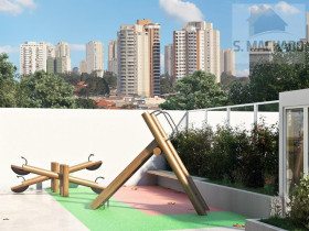 Apartamento com 2 Quartos à Venda, 53 m² em Vila Tibiriça - Santo André