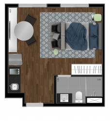 Apartamento com 2 Quartos à Venda, 55 m² em Ipiranga - São Paulo