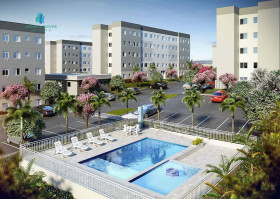 Apartamento com 2 Quartos à Venda, 40 m² em Jardim Santa Izabel - Hortolândia