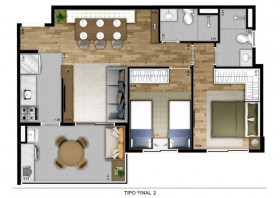 Apartamento com 2 Quartos à Venda, 58 m² em Vila Romana - São Paulo