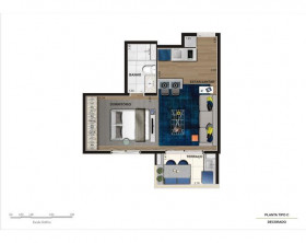 Apartamento com 1 Quarto à Venda, 54 m² em Santa Cecília - São Paulo