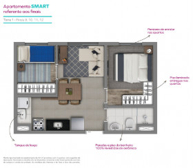 Apartamento com 2 Quartos à Venda, 34 m² em Lapa - São Paulo
