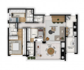 Cobertura com 4 Quartos à Venda, 153 m² em Jardim Prudência - São Paulo
