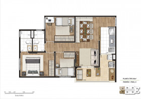 Apartamento com 2 Quartos à Venda, 53 m² em Tucuruvi - São Paulo