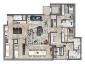 Apartamento com 4 Quartos à Venda, 170 m² em Vila Clementino - São Paulo