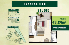Apartamento com 2 Quartos à Venda, 57 m² em Jardim Tupanci - Barueri