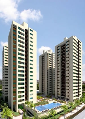 Imagem do condomínio Condomínio Parque Cidade Jardim Torre Rodin - Capim Macio - Natal - RN