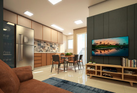 Apartamento com 3 Quartos à Venda, 79 m²em Linha Batista - Criciúma