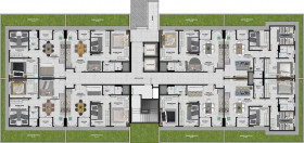 Apartamento com 3 Quartos à Venda, 79 m²em Linha Batista - Criciúma