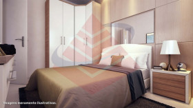Apartamento com 2 Quartos à Venda, 46 m² em Parque São Vicente - São Vicente