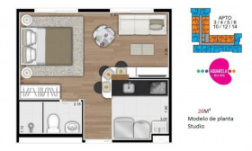 Apartamento à Venda, 26 m² em Bela Vista - São Paulo