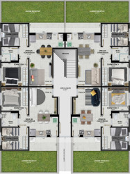 Apartamento com 2 Quartos à Venda, 46 m²em São Defende - Criciúma