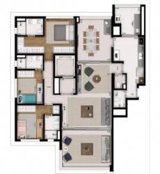 Apartamento com 3 Quartos à Venda, 167 m² em Vila Mariana - São Paulo